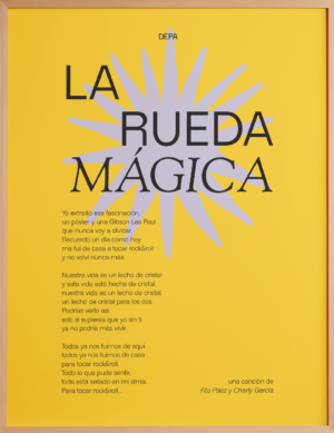 PÓSTER RUEDA